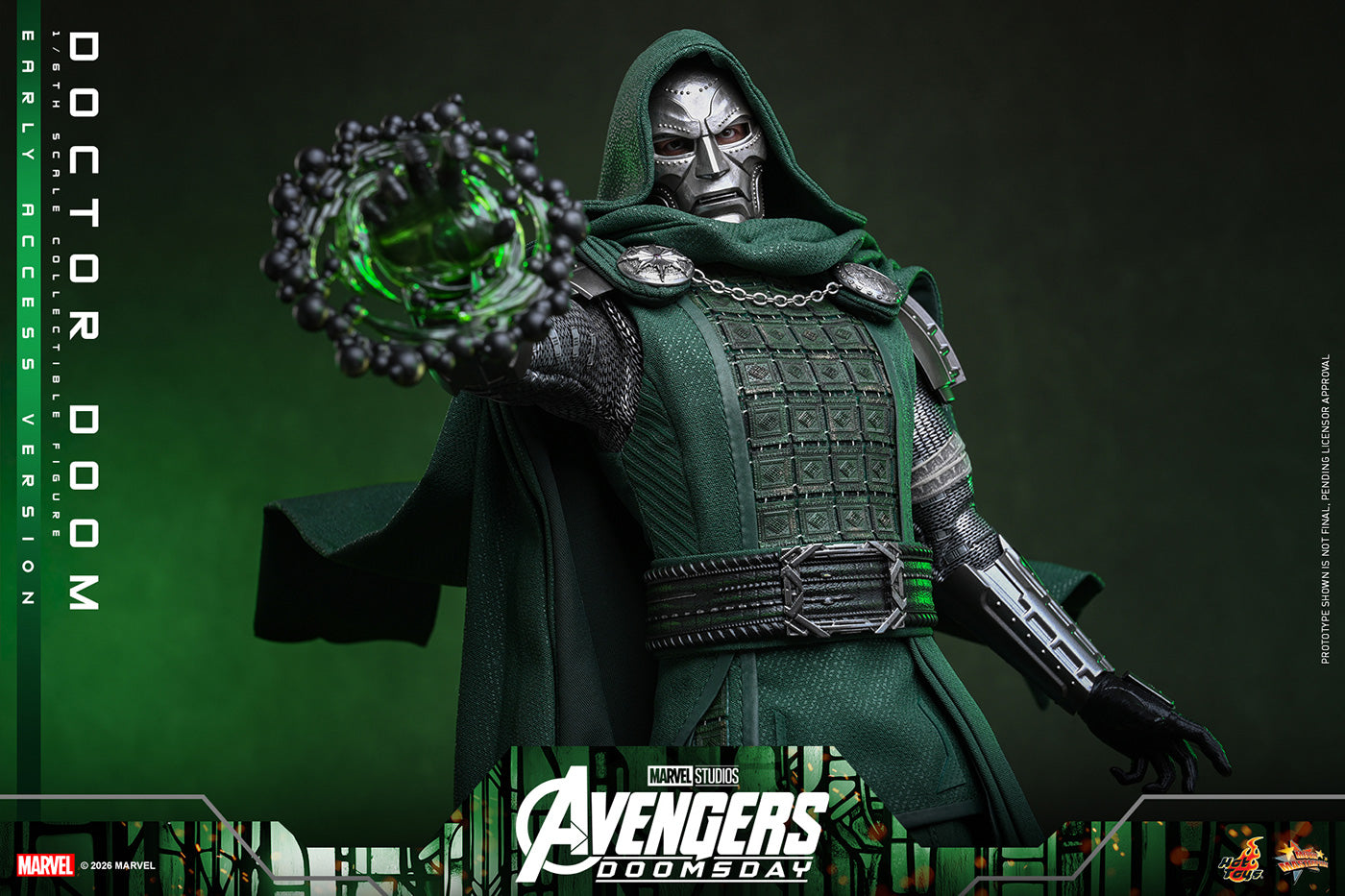 SPECIAL ORDER Hot Toys - Movie Masterpiece - Avengers: Doomsday - Dr. Doom 1/6 [JP]