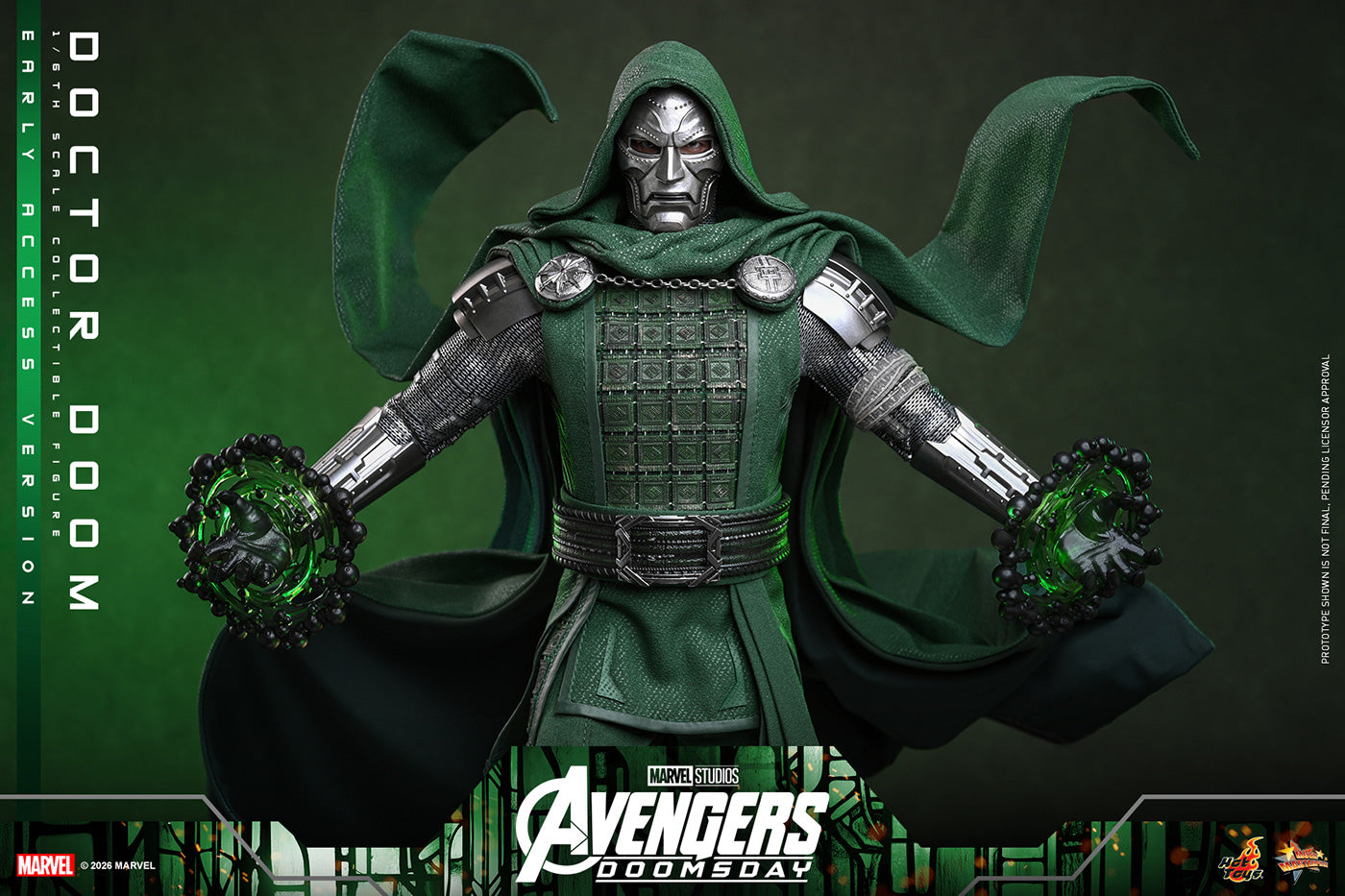 SPECIAL ORDER Hot Toys - Movie Masterpiece - Avengers: Doomsday - Dr. Doom 1/6 [JP]