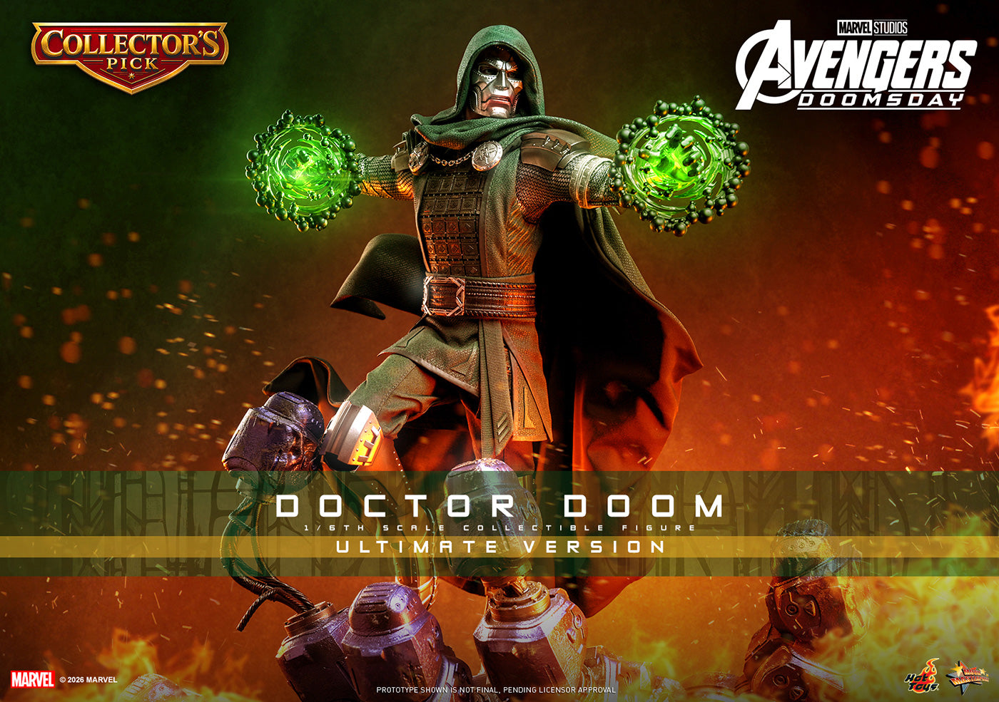 SPECIAL ORDER Hot Toys - Movie Masterpiece - Avengers: Doomsday - Dr. Doom: Ultimate Edition 1/6 [JP]