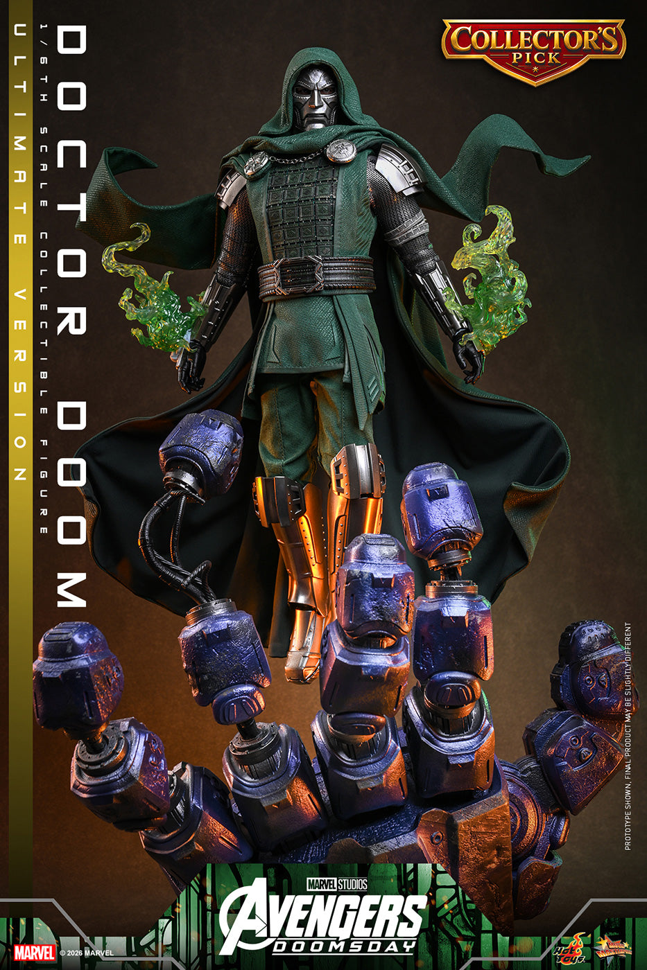 SPECIAL ORDER Hot Toys - Movie Masterpiece - Avengers: Doomsday - Dr. Doom: Ultimate Edition 1/6 [JP]