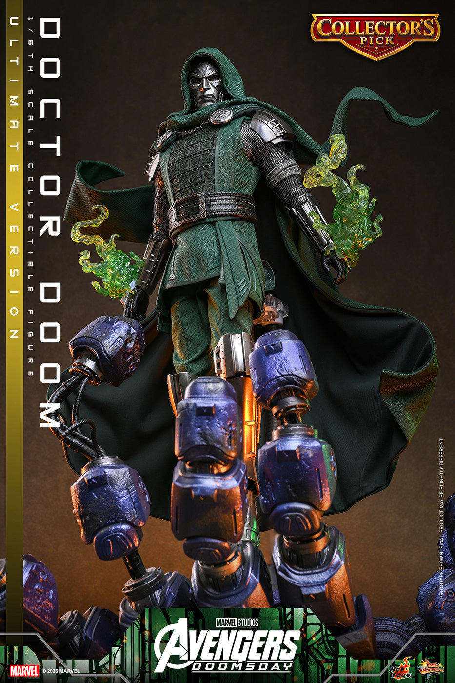 SPECIAL ORDER Hot Toys - Movie Masterpiece - Avengers: Doomsday - Dr. Doom: Ultimate Edition 1/6 [JP]