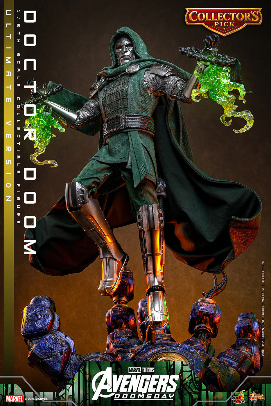 SPECIAL ORDER Hot Toys - Movie Masterpiece - Avengers: Doomsday - Dr. Doom: Ultimate Edition 1/6 [JP]