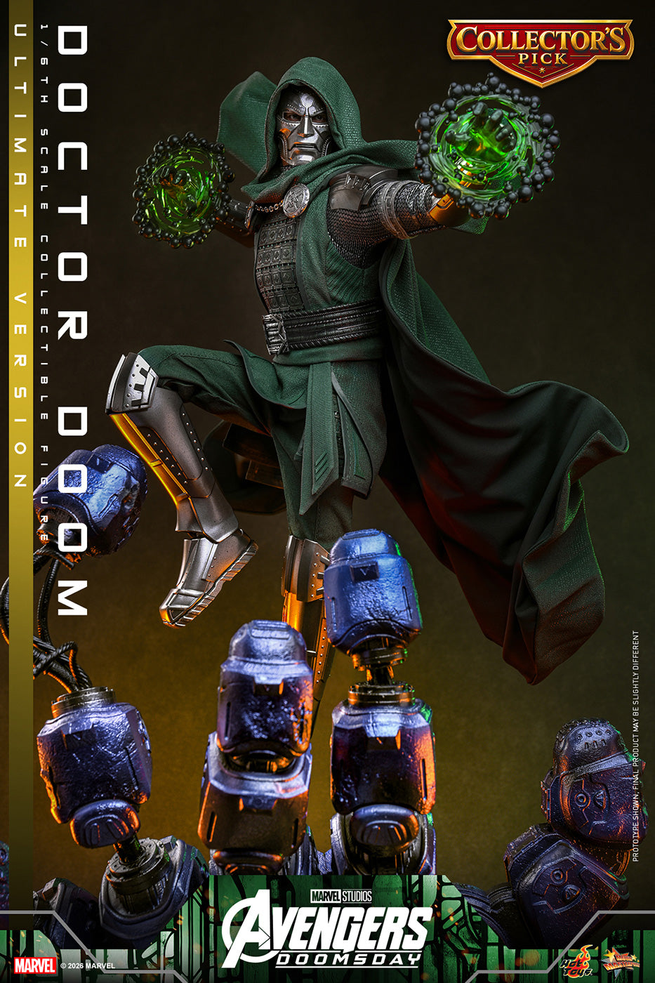 SPECIAL ORDER Hot Toys - Movie Masterpiece - Avengers: Doomsday - Dr. Doom: Ultimate Edition 1/6 [JP]