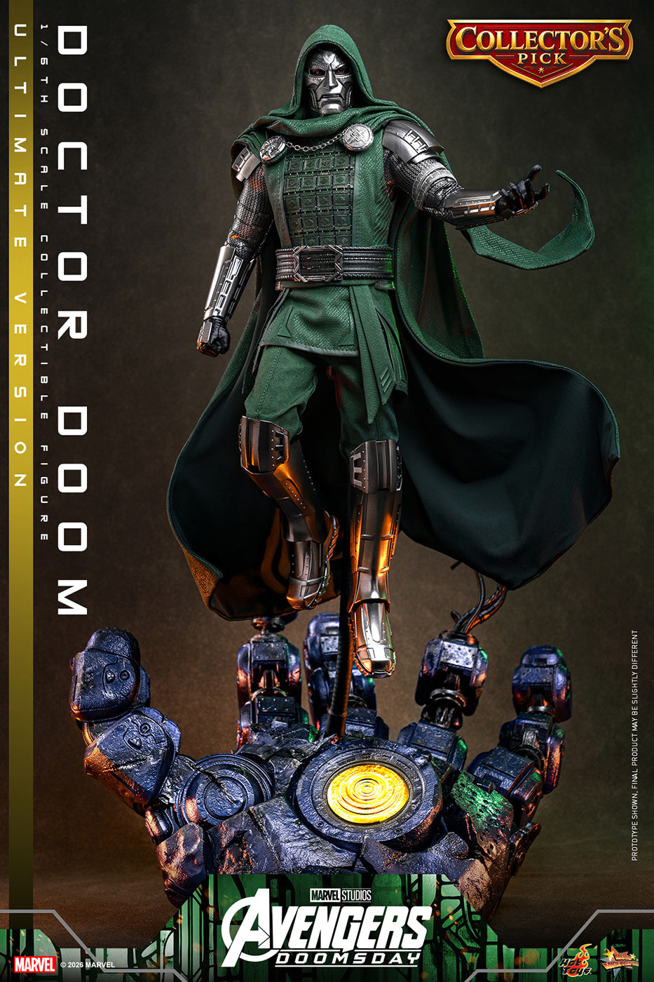 SPECIAL ORDER Hot Toys - Movie Masterpiece - Avengers: Doomsday - Dr. Doom: Ultimate Edition 1/6 [JP]