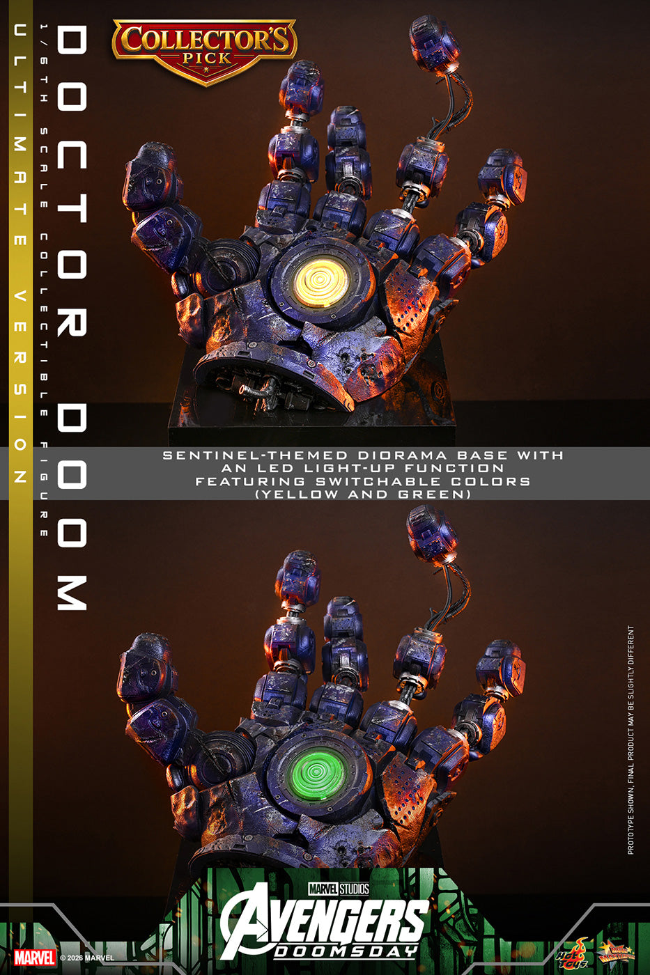 SPECIAL ORDER Hot Toys - Movie Masterpiece - Avengers: Doomsday - Dr. Doom: Ultimate Edition 1/6 [JP]