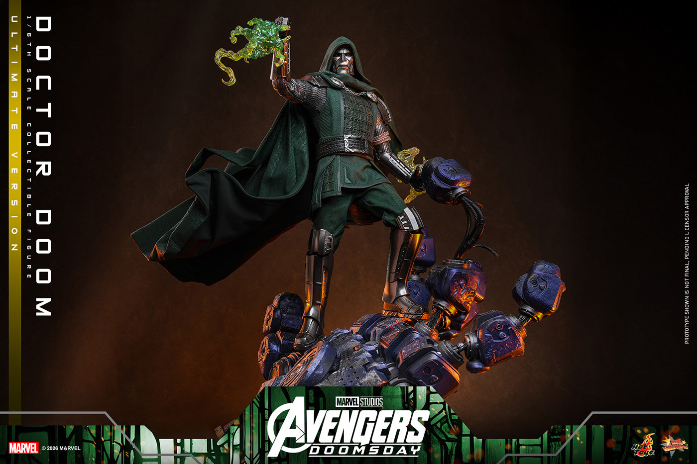 SPECIAL ORDER Hot Toys - Movie Masterpiece - Avengers: Doomsday - Dr. Doom: Ultimate Edition 1/6 [JP]