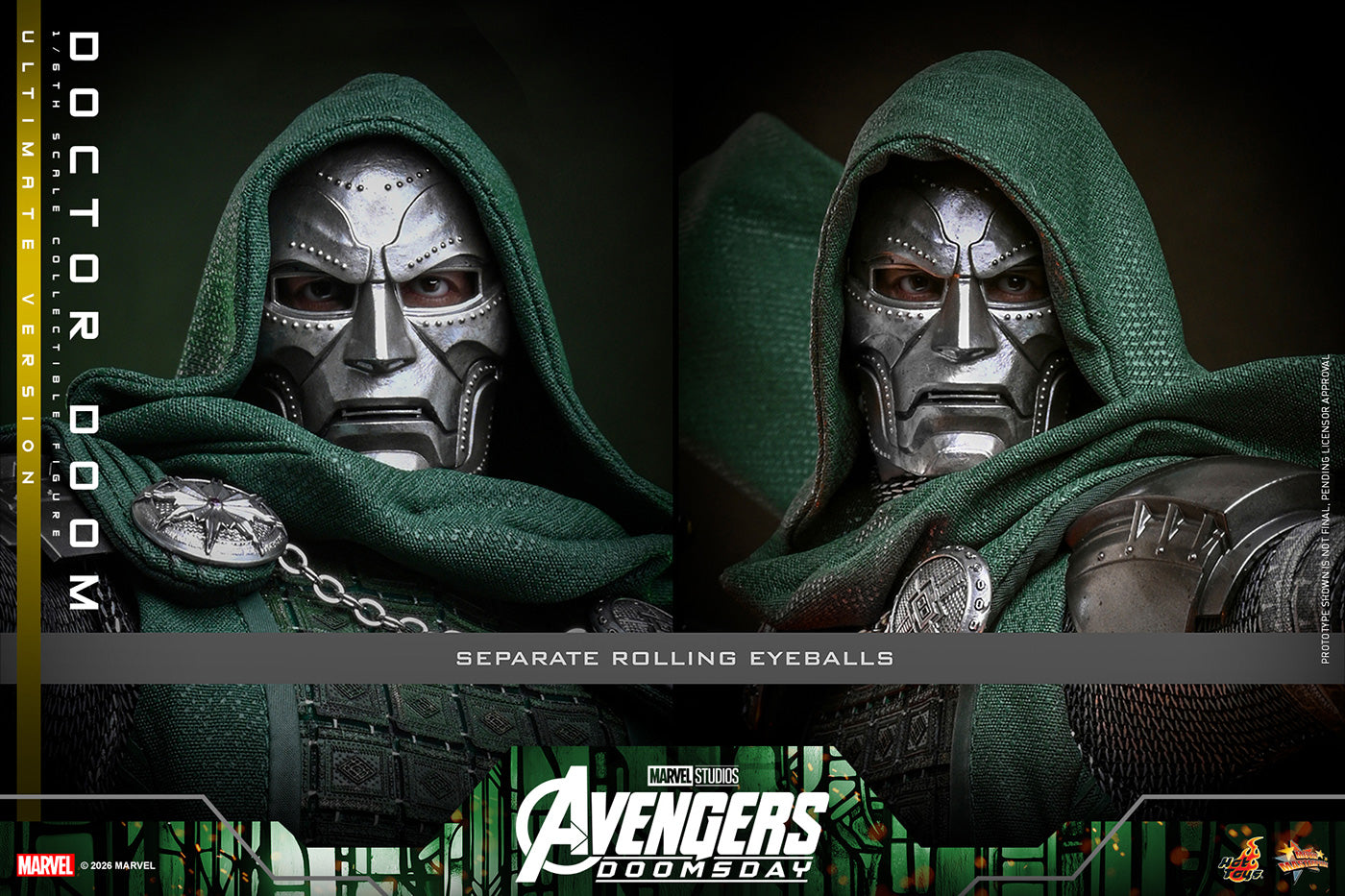SPECIAL ORDER Hot Toys - Movie Masterpiece - Avengers: Doomsday - Dr. Doom: Ultimate Edition 1/6 [JP]