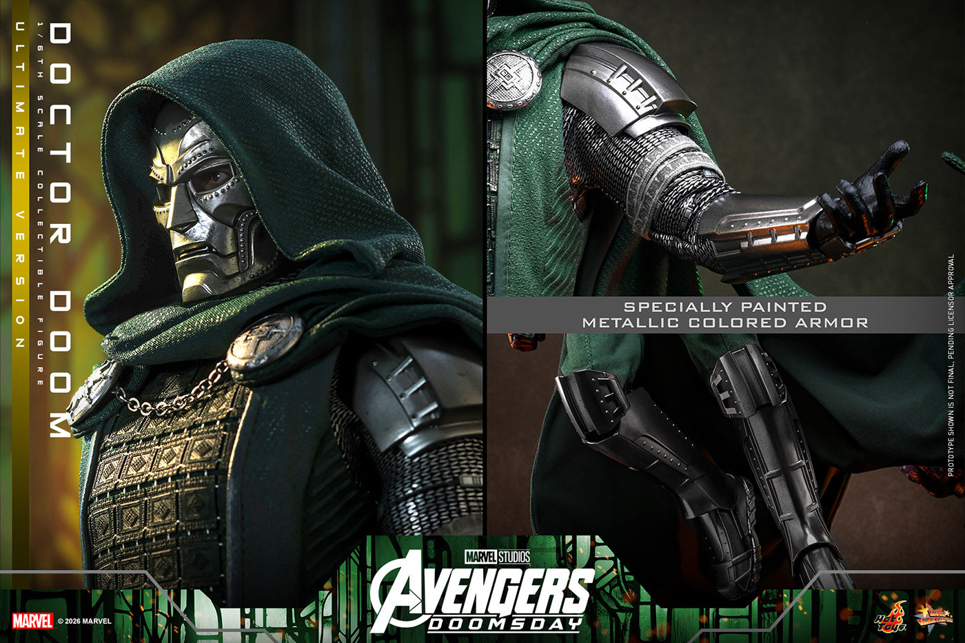 SPECIAL ORDER Hot Toys - Movie Masterpiece - Avengers: Doomsday - Dr. Doom: Ultimate Edition 1/6 [JP]