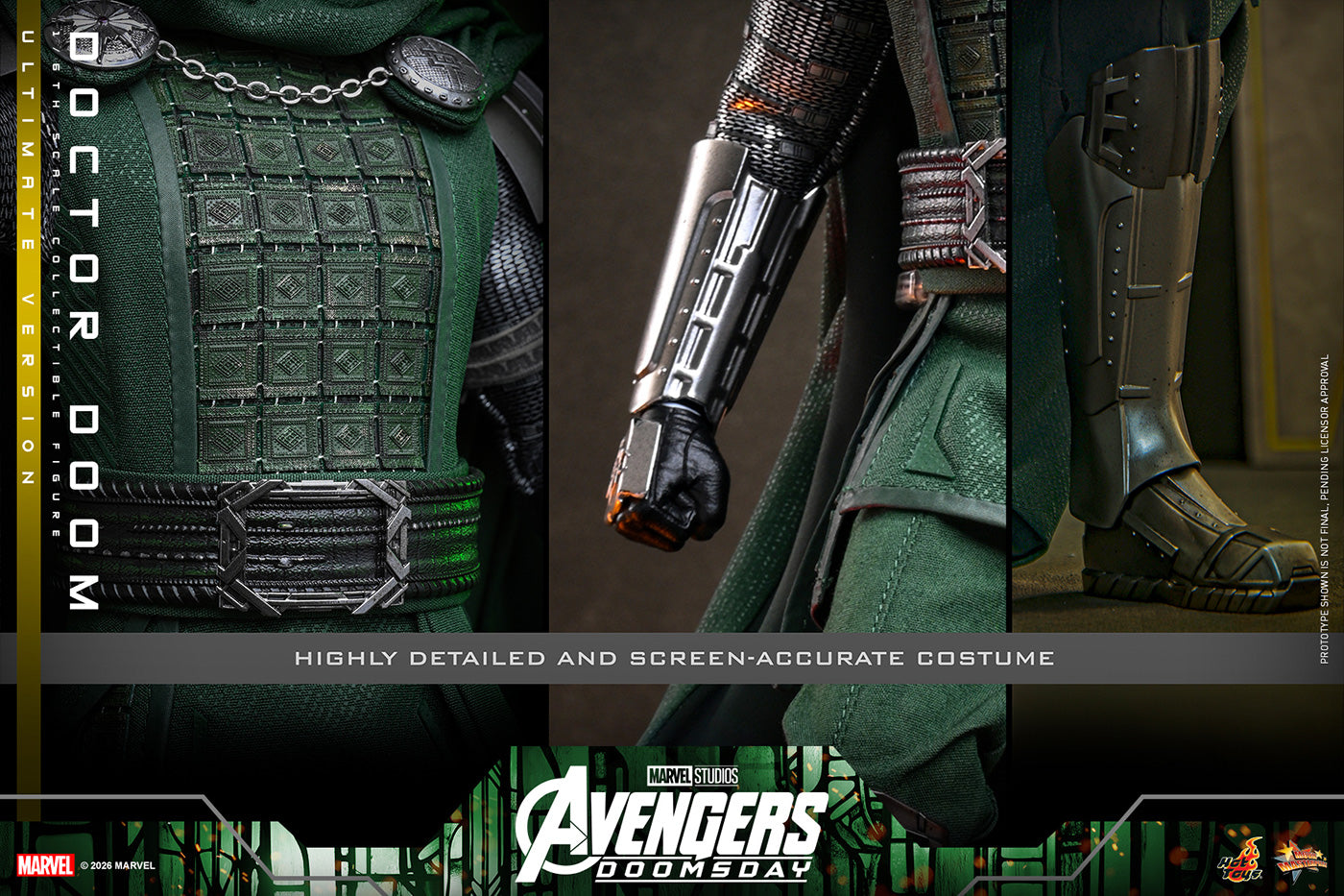 SPECIAL ORDER Hot Toys - Movie Masterpiece - Avengers: Doomsday - Dr. Doom: Ultimate Edition 1/6 [JP]