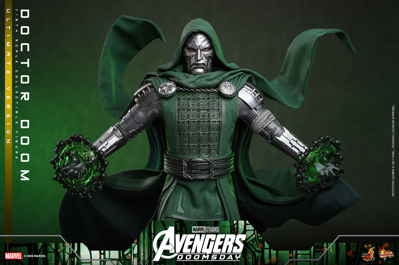 SPECIAL ORDER Hot Toys - Movie Masterpiece - Avengers: Doomsday - Dr. Doom: Ultimate Edition 1/6 [JP]