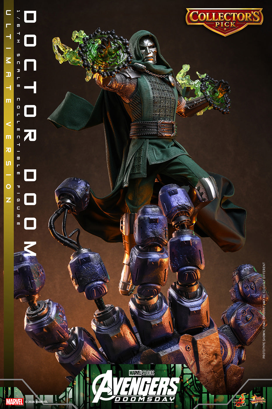 SPECIAL ORDER Hot Toys - Movie Masterpiece - Avengers: Doomsday - Dr. Doom: Ultimate Edition 1/6 [JP]