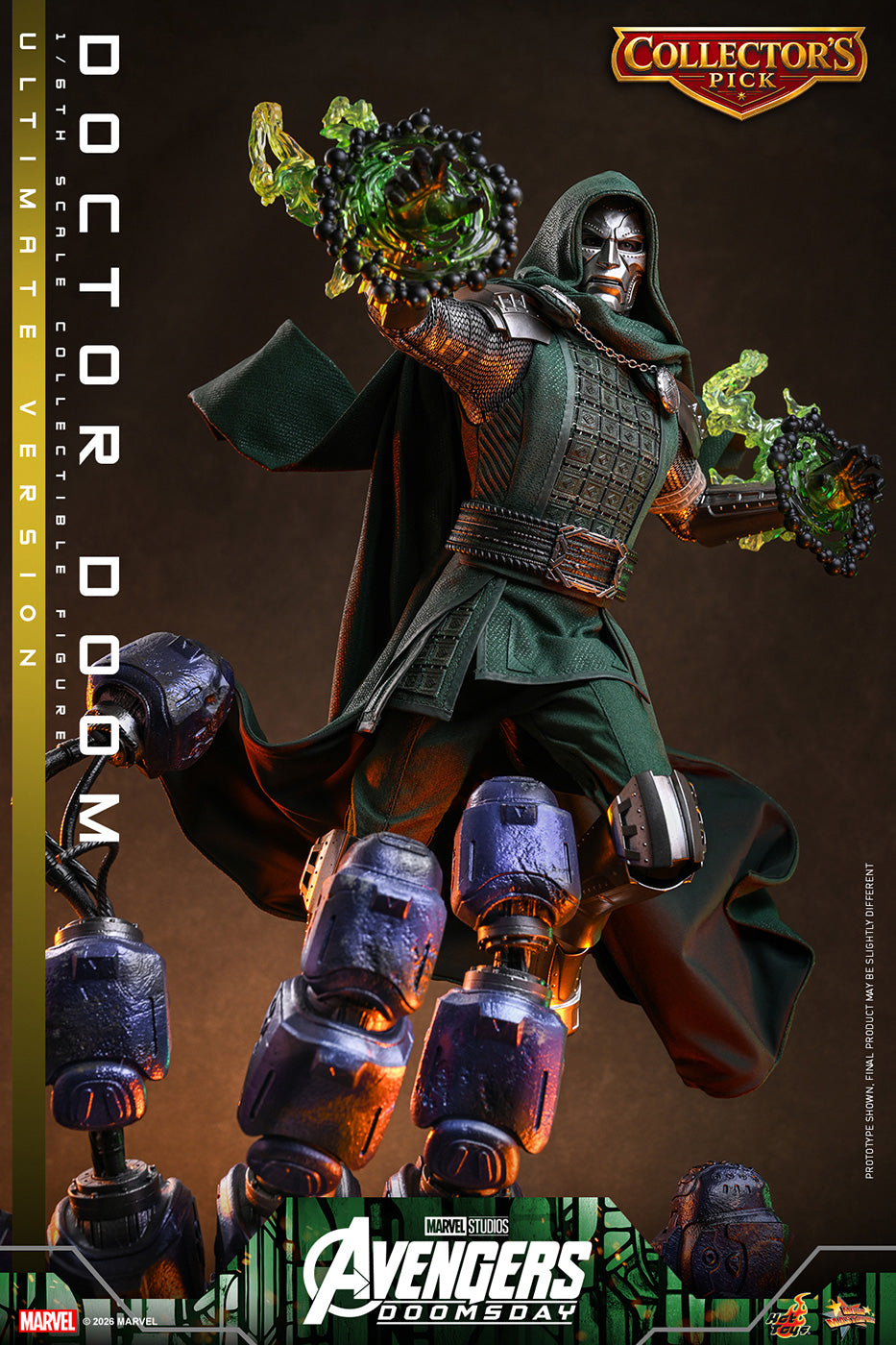 SPECIAL ORDER Hot Toys - Movie Masterpiece - Avengers: Doomsday - Dr. Doom: Ultimate Edition 1/6 [JP]