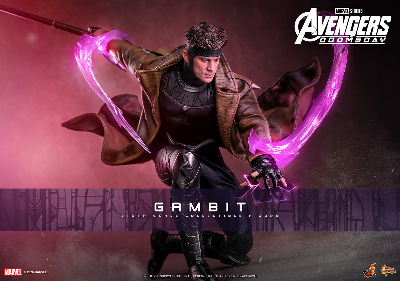 SPECIAL ORDER Hot Toys - Movie Masterpiece - Avengers: Doomsday - Gambit 1/6 [JP]