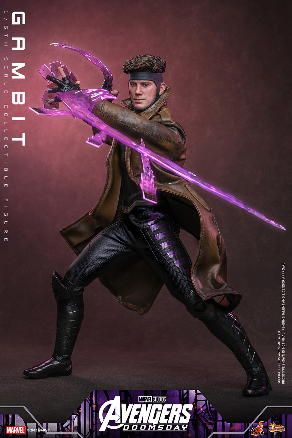 SPECIAL ORDER Hot Toys - Movie Masterpiece - Avengers: Doomsday - Gambit 1/6 [JP]