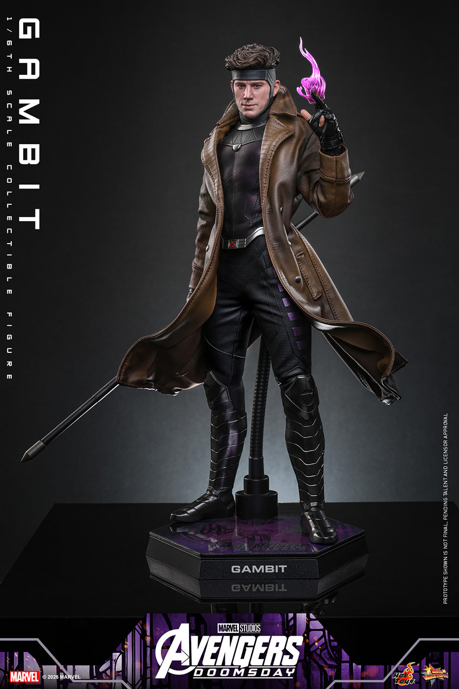 SPECIAL ORDER Hot Toys - Movie Masterpiece - Avengers: Doomsday - Gambit 1/6 [JP]