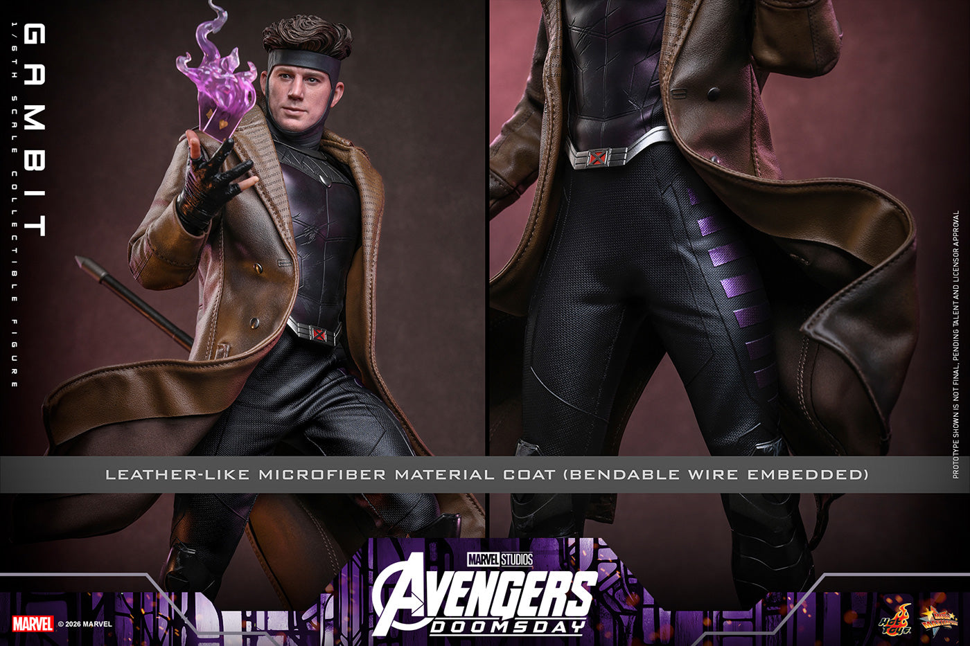 SPECIAL ORDER Hot Toys - Movie Masterpiece - Avengers: Doomsday - Gambit 1/6 [JP]