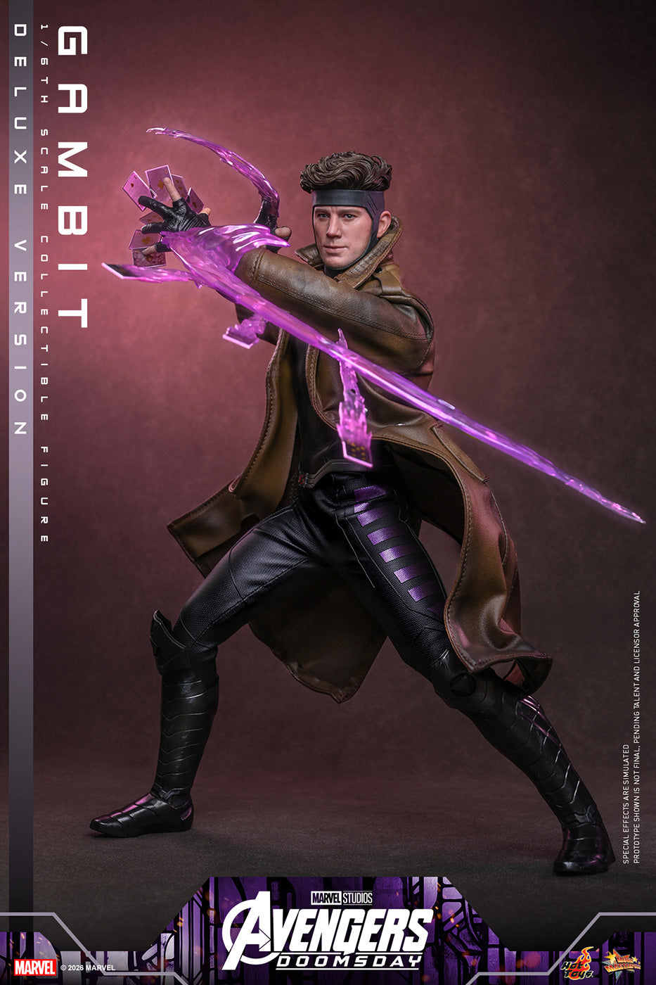 SPECIAL ORDER Hot Toys - Movie Masterpiece - Avengers: Doomsday - Gambit: Deluxe Edition 1/6 [JP]
