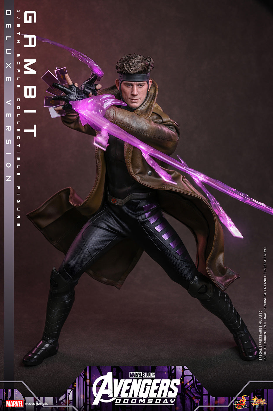 SPECIAL ORDER Hot Toys - Movie Masterpiece - Avengers: Doomsday - Gambit: Deluxe Edition 1/6 [JP]