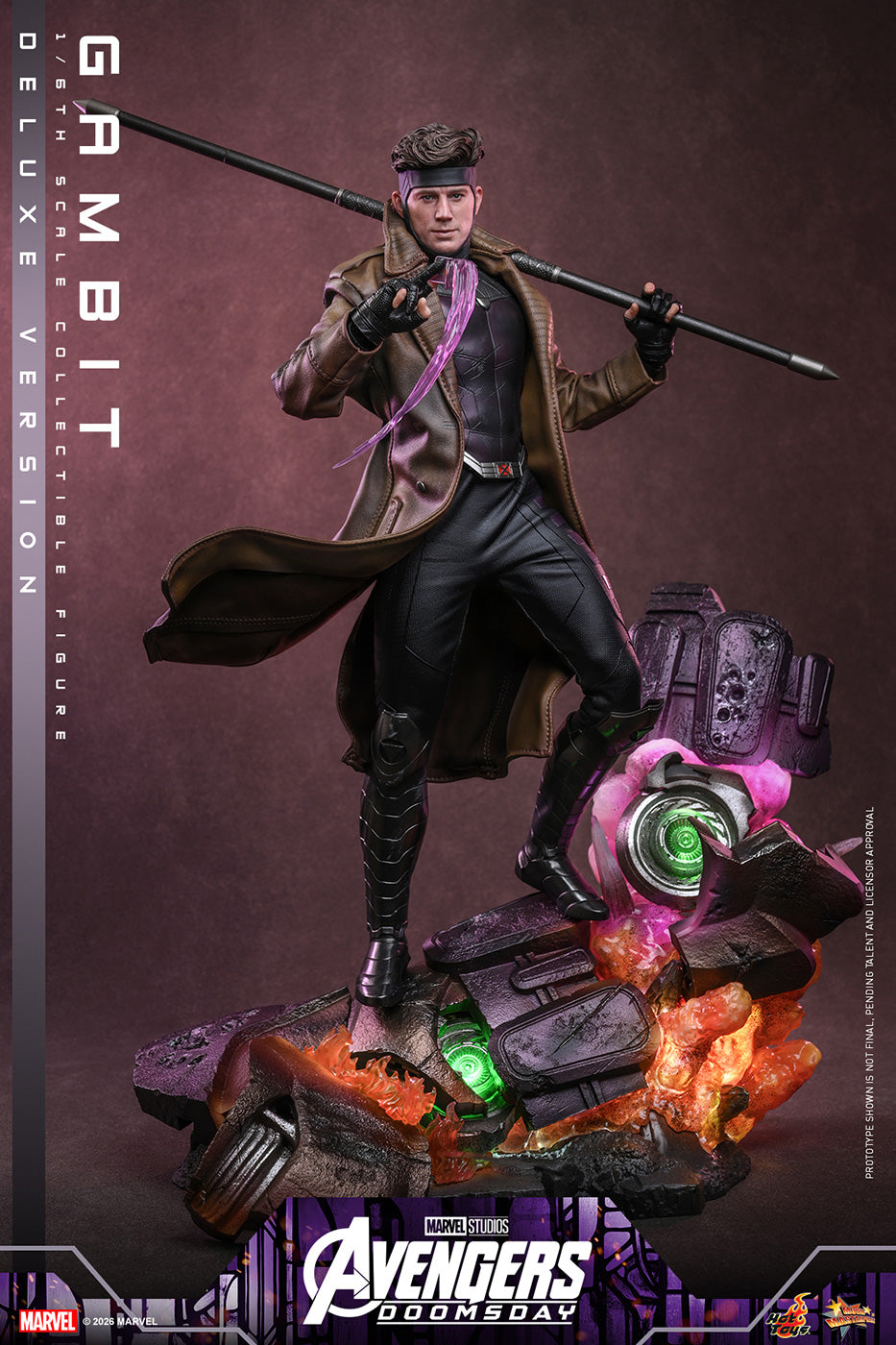 SPECIAL ORDER Hot Toys - Movie Masterpiece - Avengers: Doomsday - Gambit: Deluxe Edition 1/6 [JP]