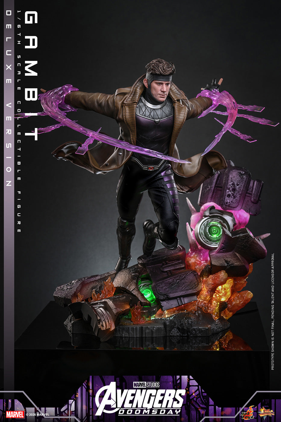 SPECIAL ORDER Hot Toys - Movie Masterpiece - Avengers: Doomsday - Gambit: Deluxe Edition 1/6 [JP]