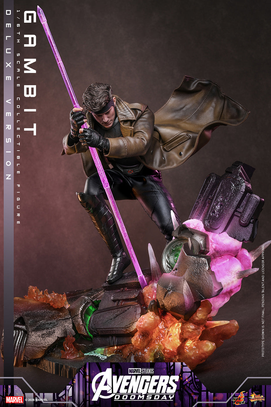 SPECIAL ORDER Hot Toys - Movie Masterpiece - Avengers: Doomsday - Gambit: Deluxe Edition 1/6 [JP]