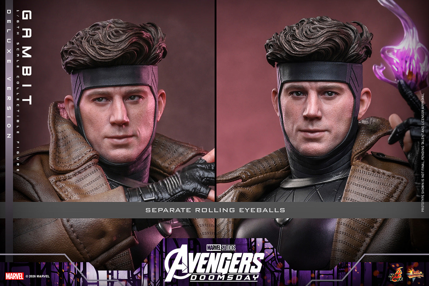 SPECIAL ORDER Hot Toys - Movie Masterpiece - Avengers: Doomsday - Gambit: Deluxe Edition 1/6 [JP]