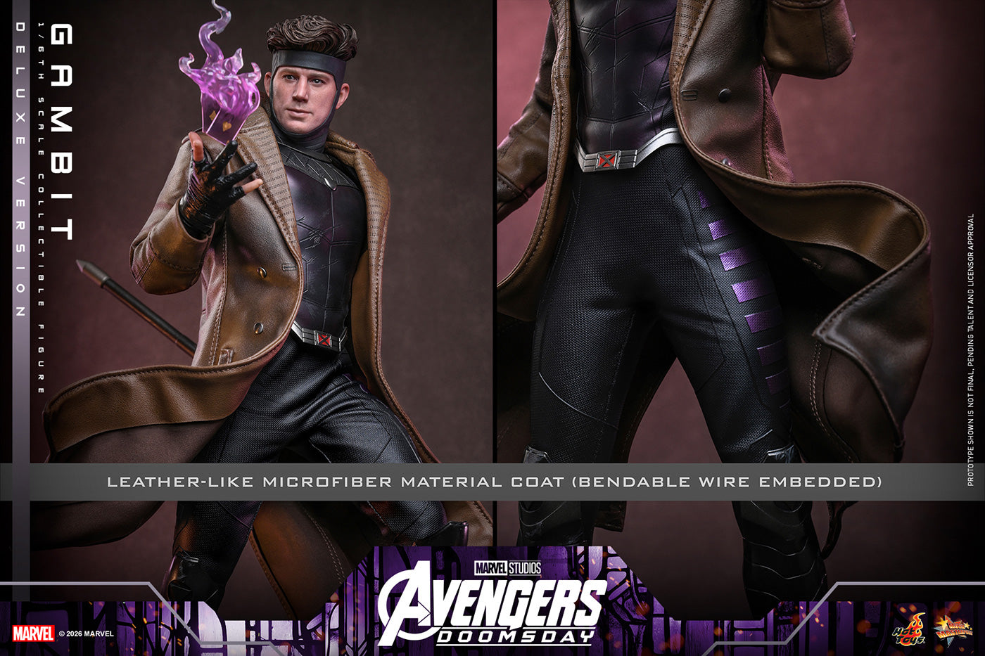 SPECIAL ORDER Hot Toys - Movie Masterpiece - Avengers: Doomsday - Gambit: Deluxe Edition 1/6 [JP]