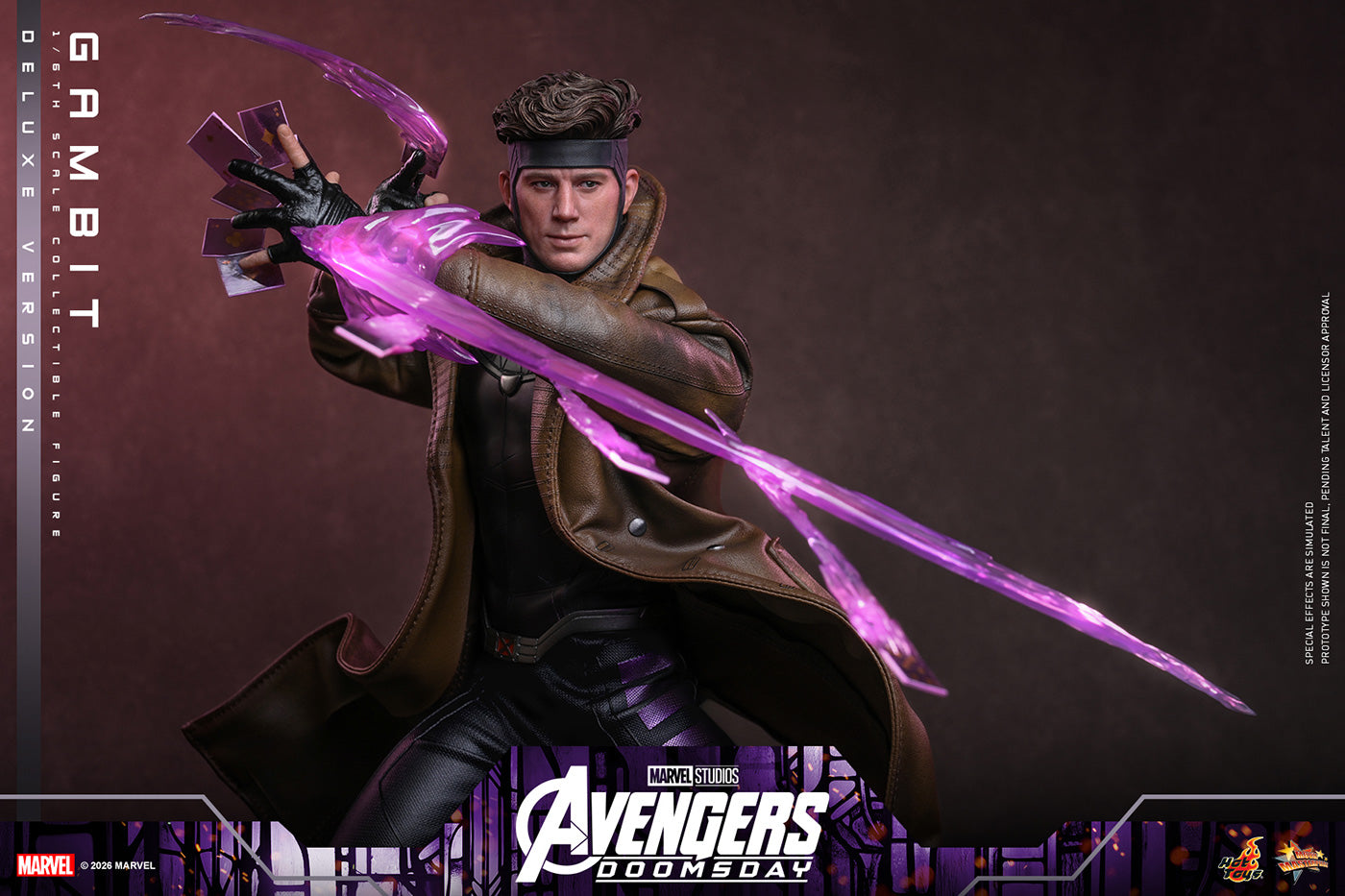 SPECIAL ORDER Hot Toys - Movie Masterpiece - Avengers: Doomsday - Gambit: Deluxe Edition 1/6 [JP]