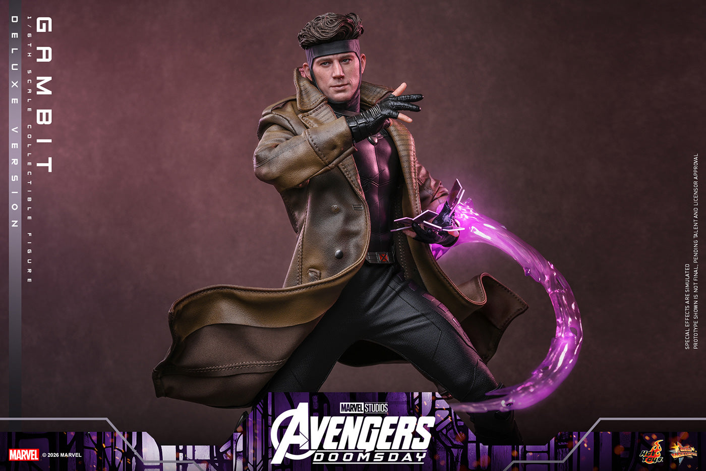 SPECIAL ORDER Hot Toys - Movie Masterpiece - Avengers: Doomsday - Gambit: Deluxe Edition 1/6 [JP]