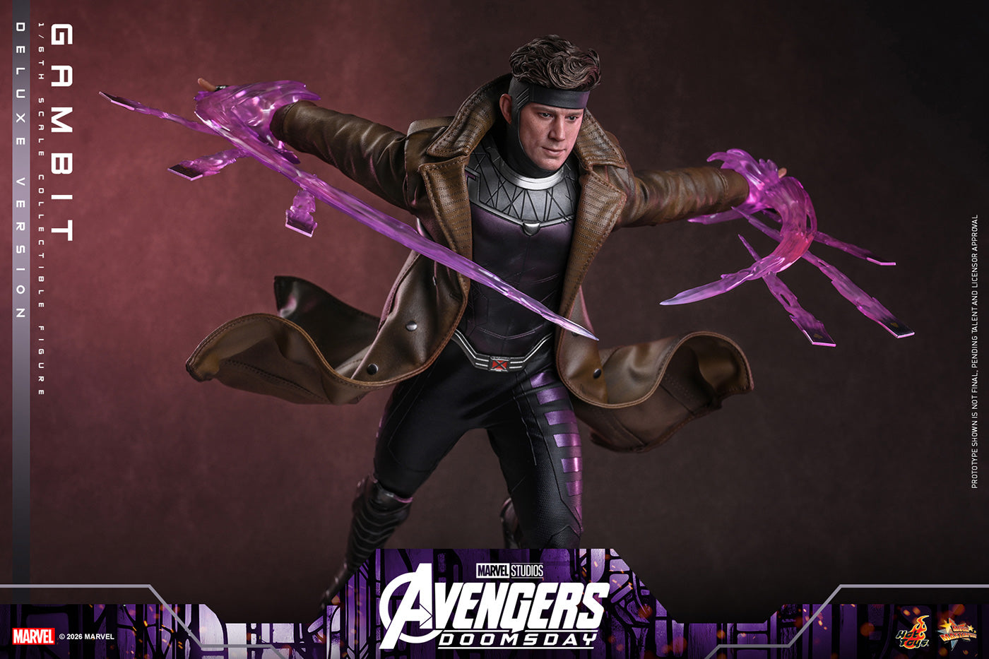 SPECIAL ORDER Hot Toys - Movie Masterpiece - Avengers: Doomsday - Gambit: Deluxe Edition 1/6 [JP]
