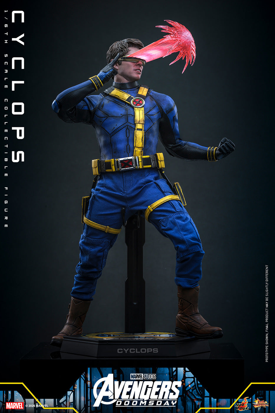 SPECIAL ORDER Hot Toys - Movie Masterpiece - Avengers: Doomsday - Cyclops 1/6 [JP]