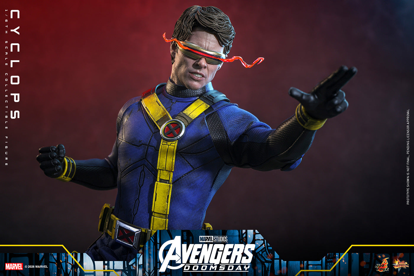 SPECIAL ORDER Hot Toys - Movie Masterpiece - Avengers: Doomsday - Cyclops 1/6 [JP]