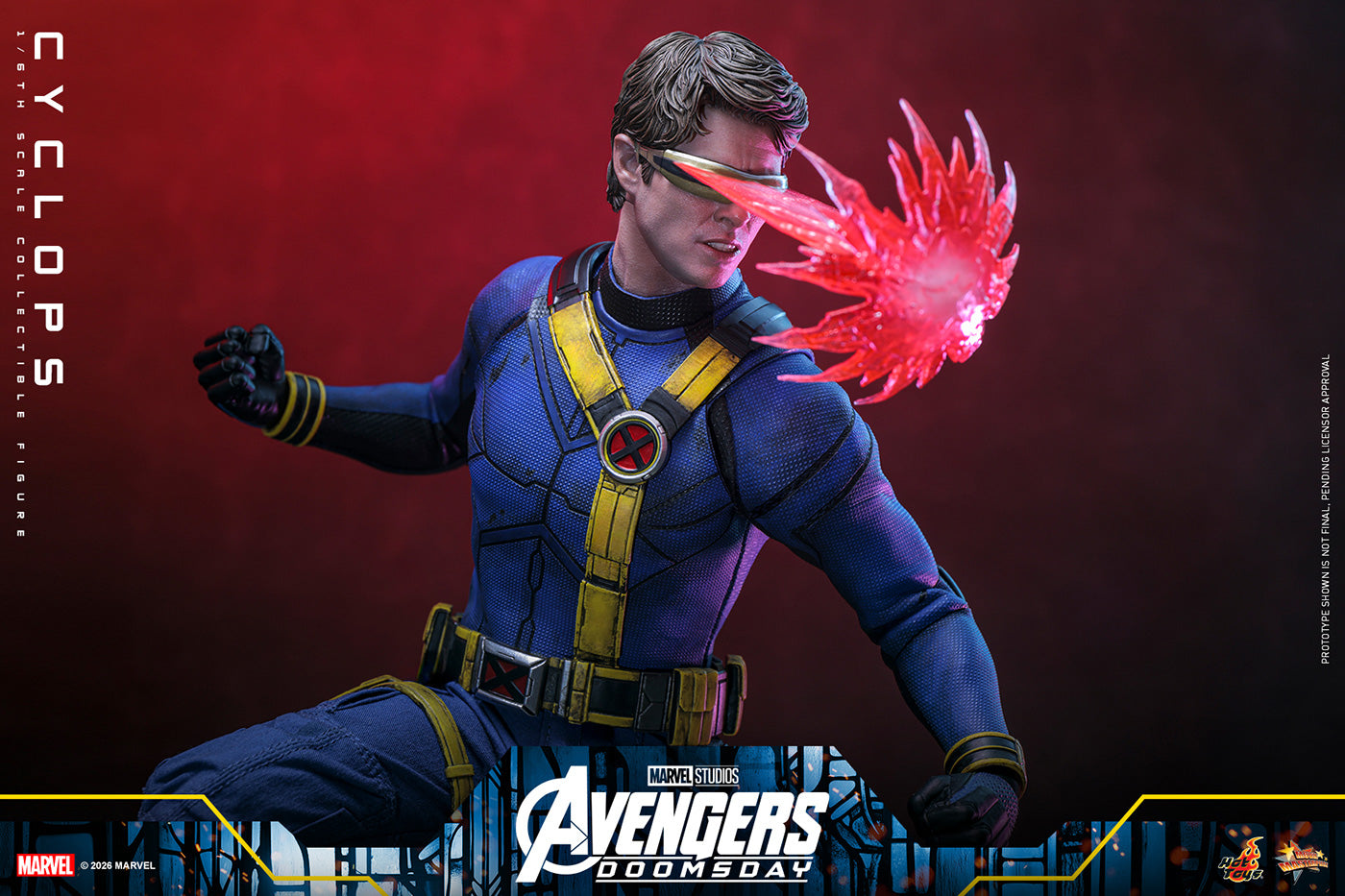 SPECIAL ORDER Hot Toys - Movie Masterpiece - Avengers: Doomsday - Cyclops 1/6 [JP]