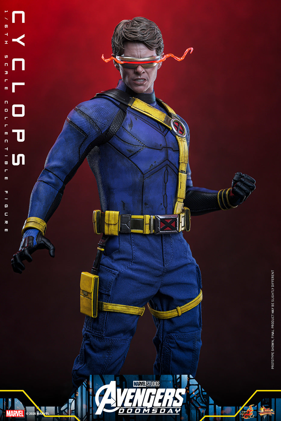 SPECIAL ORDER Hot Toys - Movie Masterpiece - Avengers: Doomsday - Cyclops 1/6 [JP]