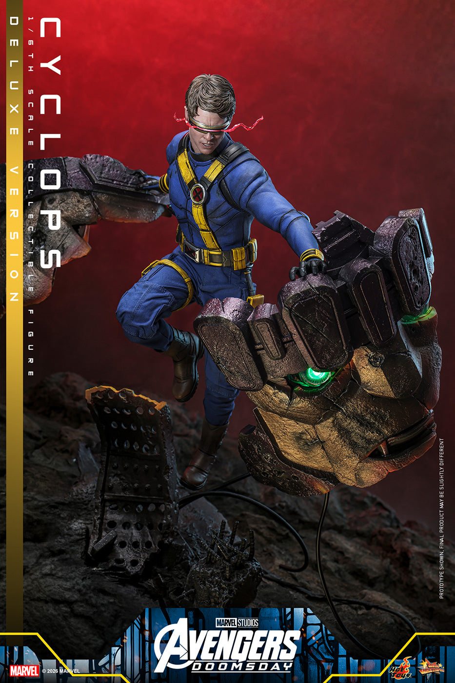 SPECIAL ORDER Hot Toys - Movie Masterpiece - Avengers: Doomsday - Cyclops: Deluxe Edition 1/6 [JP]