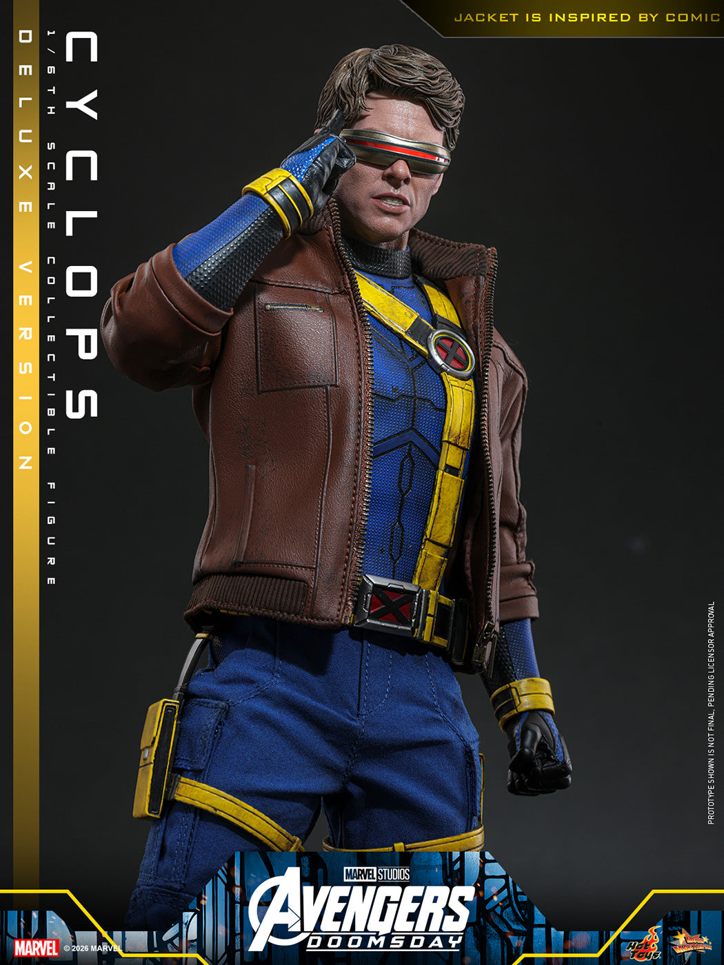 SPECIAL ORDER Hot Toys - Movie Masterpiece - Avengers: Doomsday - Cyclops: Deluxe Edition 1/6 [JP]