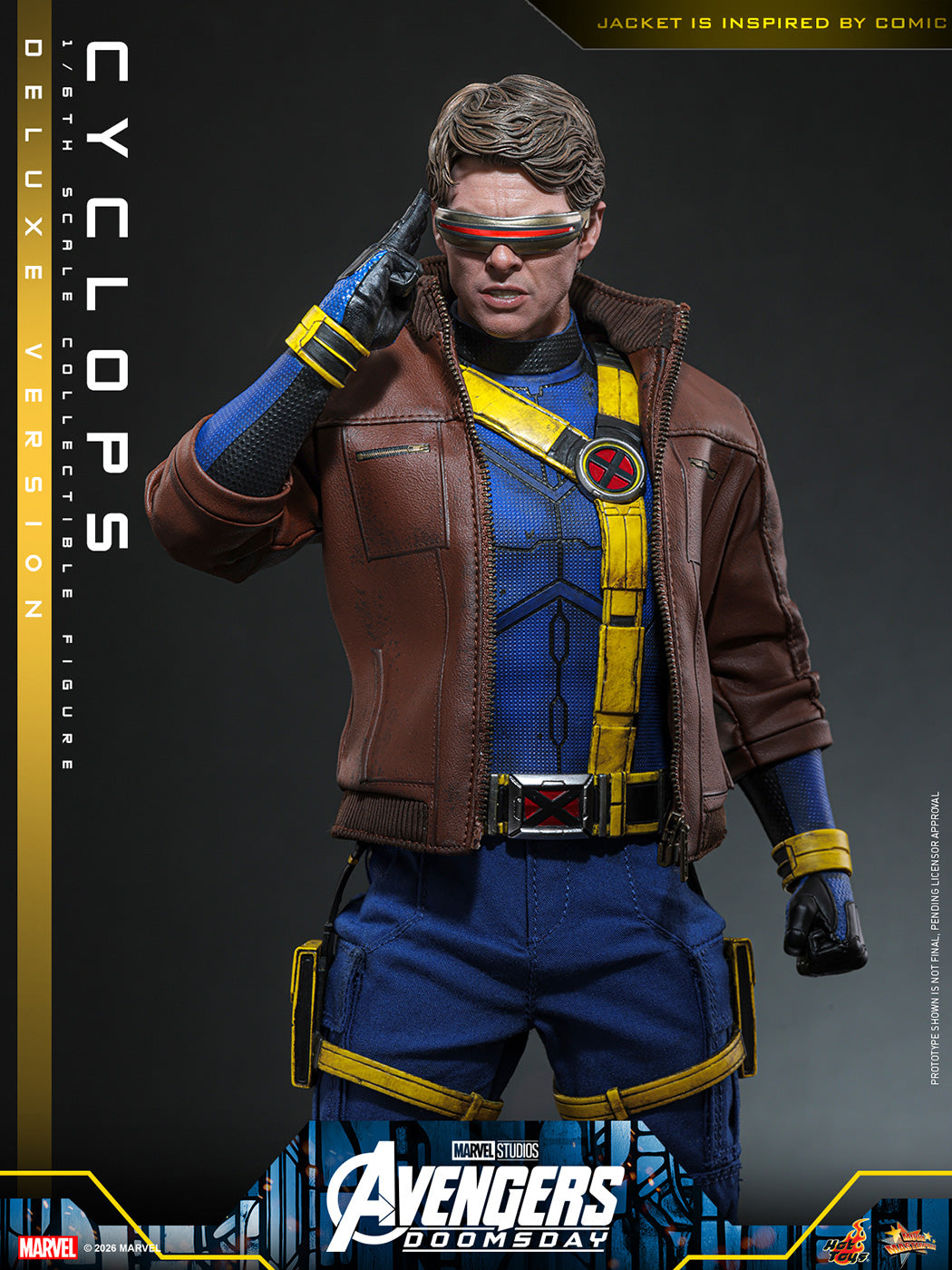 SPECIAL ORDER Hot Toys - Movie Masterpiece - Avengers: Doomsday - Cyclops: Deluxe Edition 1/6 [JP]