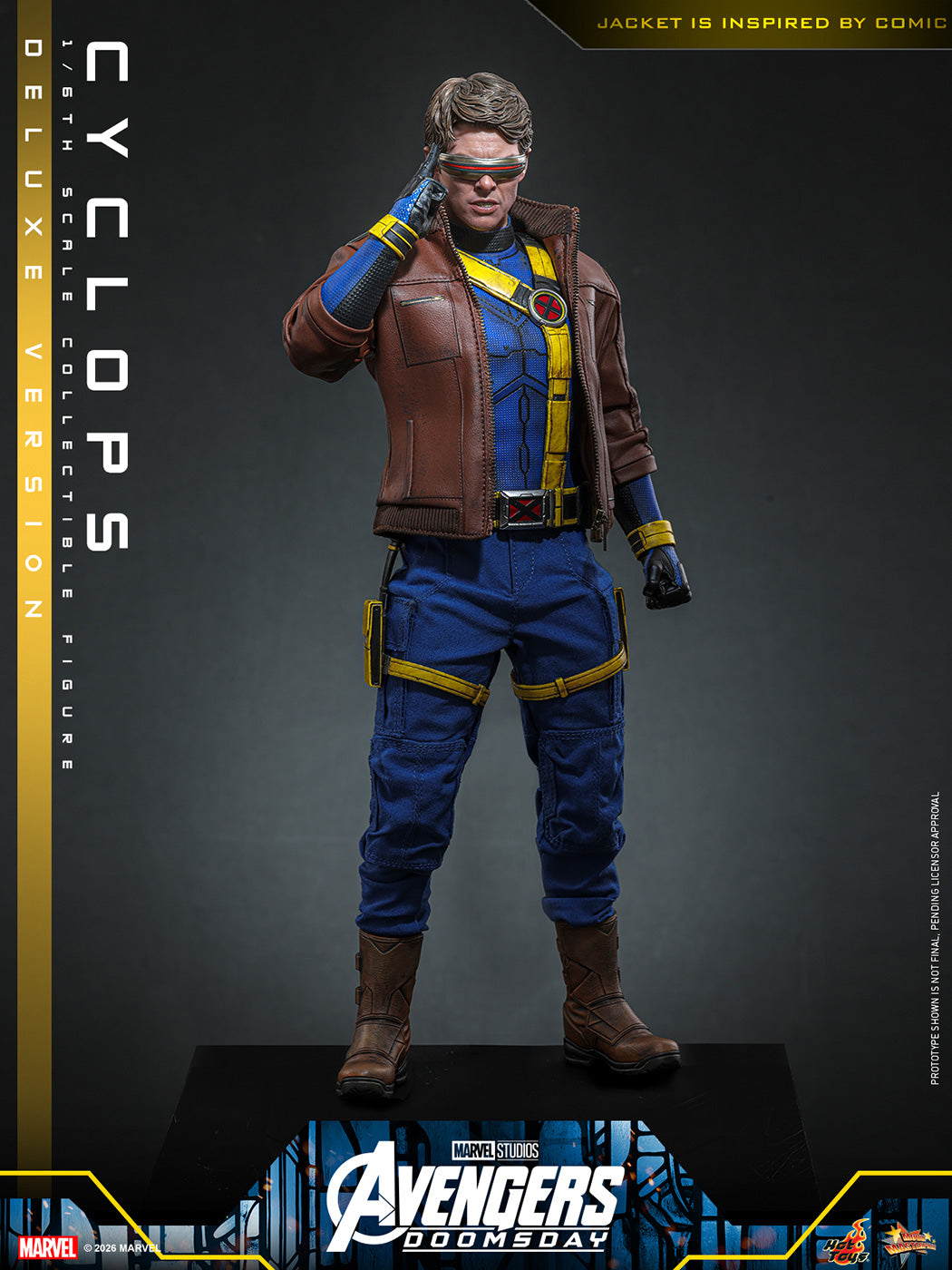 SPECIAL ORDER Hot Toys - Movie Masterpiece - Avengers: Doomsday - Cyclops: Deluxe Edition 1/6 [JP]