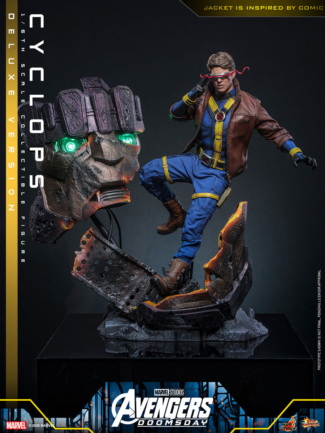 SPECIAL ORDER Hot Toys - Movie Masterpiece - Avengers: Doomsday - Cyclops: Deluxe Edition 1/6 [JP]
