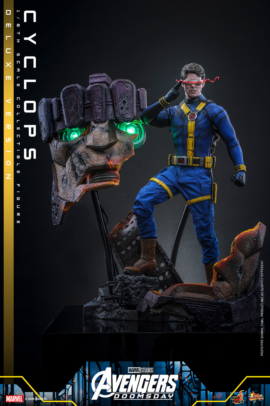 SPECIAL ORDER Hot Toys - Movie Masterpiece - Avengers: Doomsday - Cyclops: Deluxe Edition 1/6 [JP]