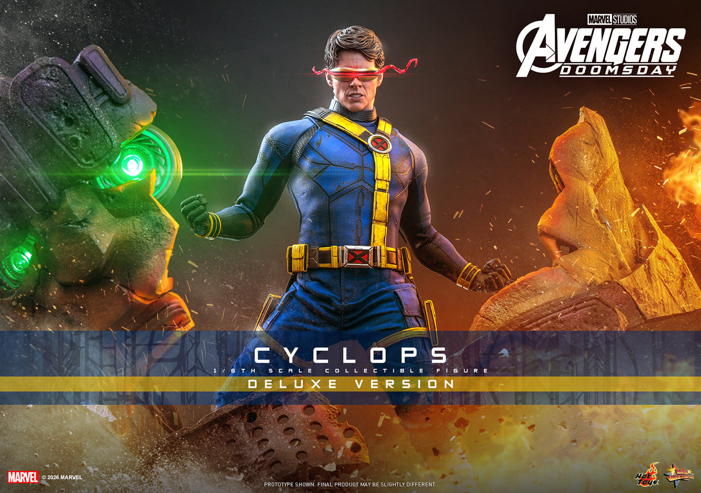 SPECIAL ORDER Hot Toys - Movie Masterpiece - Avengers: Doomsday - Cyclops: Deluxe Edition 1/6 [JP]