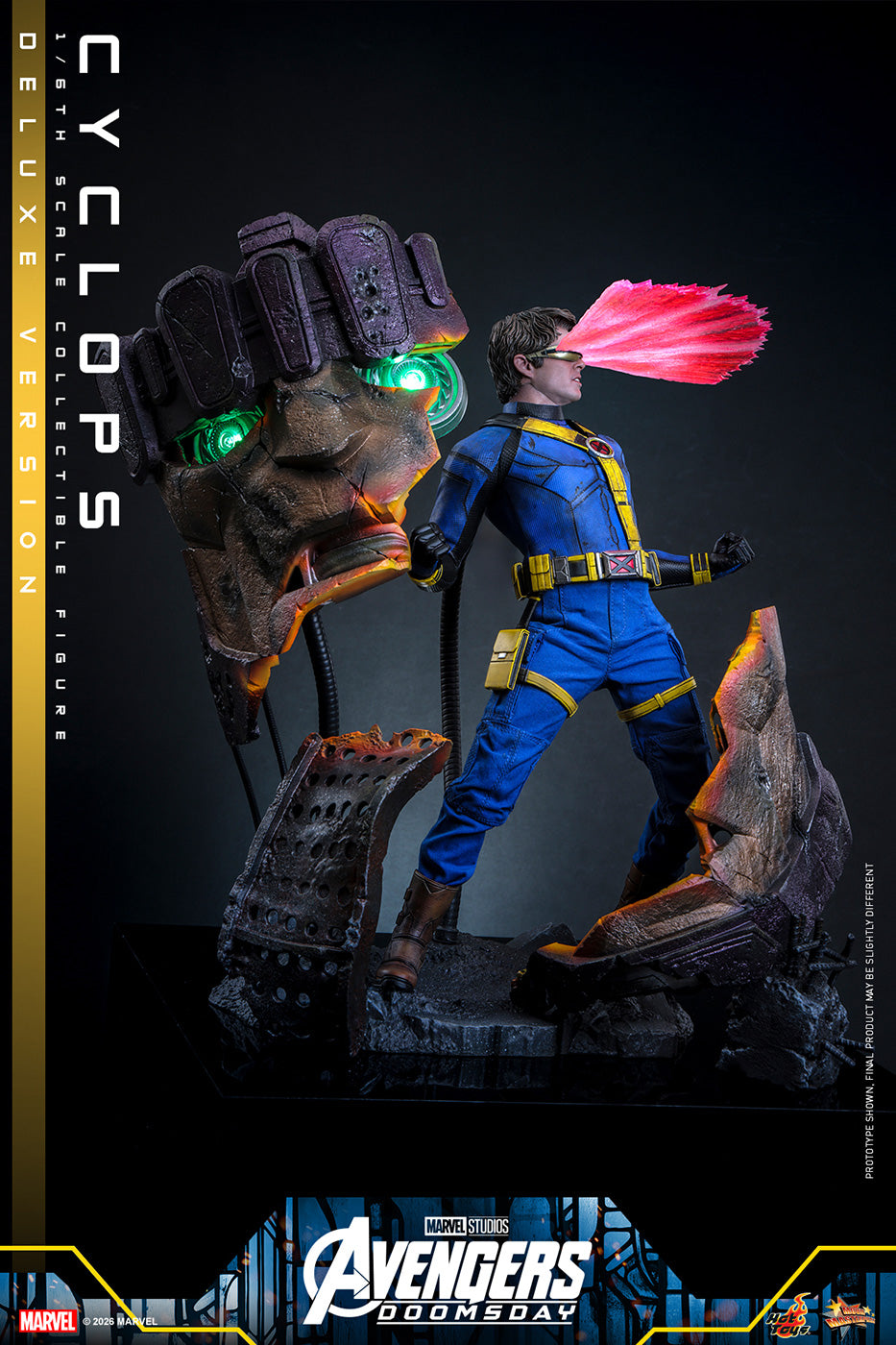 SPECIAL ORDER Hot Toys - Movie Masterpiece - Avengers: Doomsday - Cyclops: Deluxe Edition 1/6 [JP]