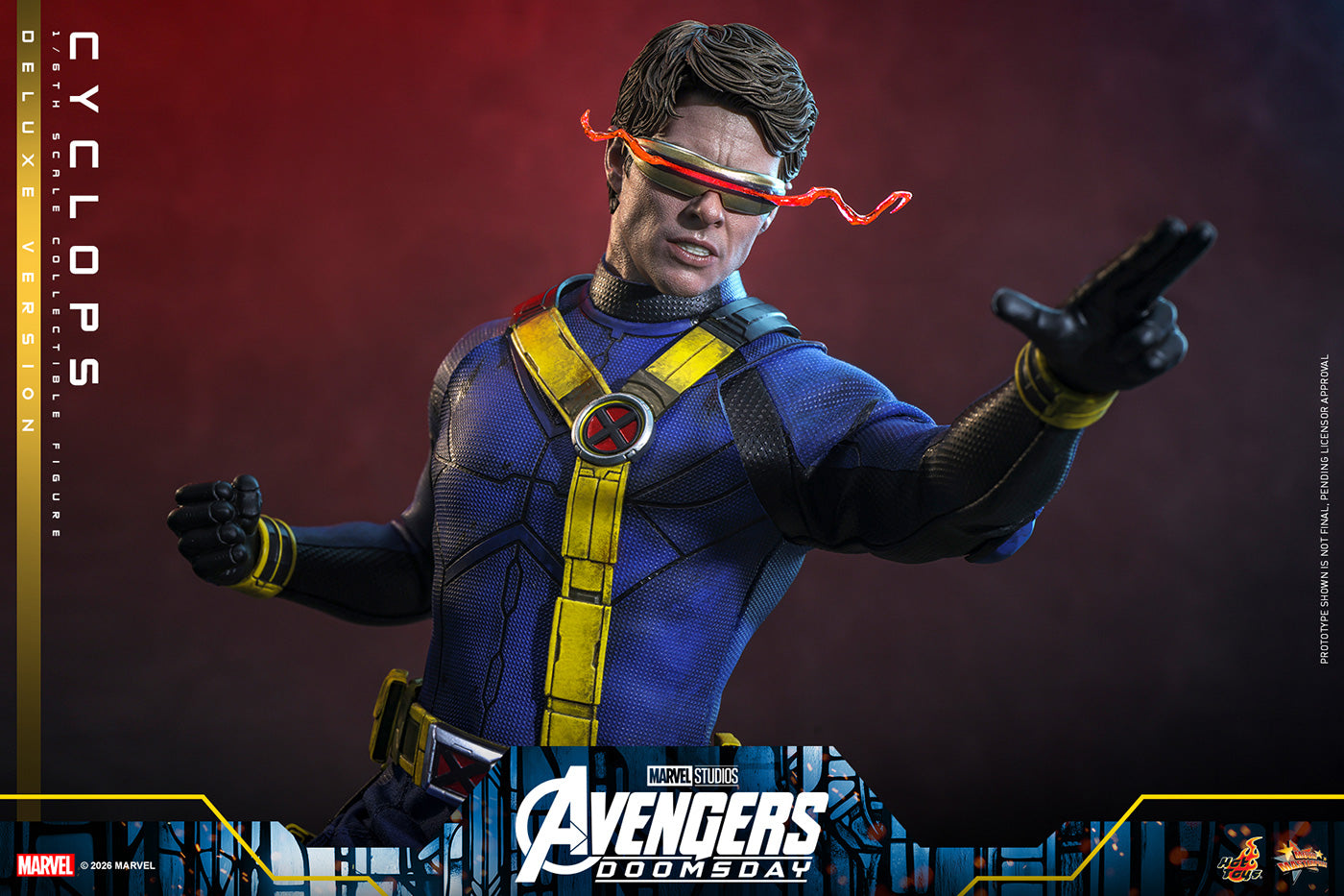 SPECIAL ORDER Hot Toys - Movie Masterpiece - Avengers: Doomsday - Cyclops: Deluxe Edition 1/6 [JP]