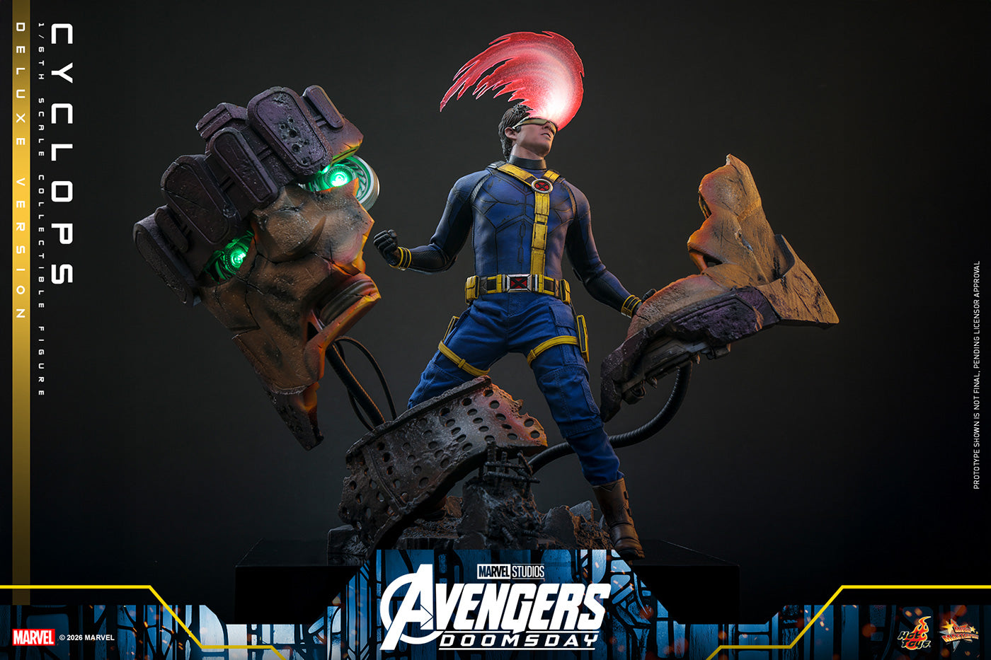 SPECIAL ORDER Hot Toys - Movie Masterpiece - Avengers: Doomsday - Cyclops: Deluxe Edition 1/6 [JP]