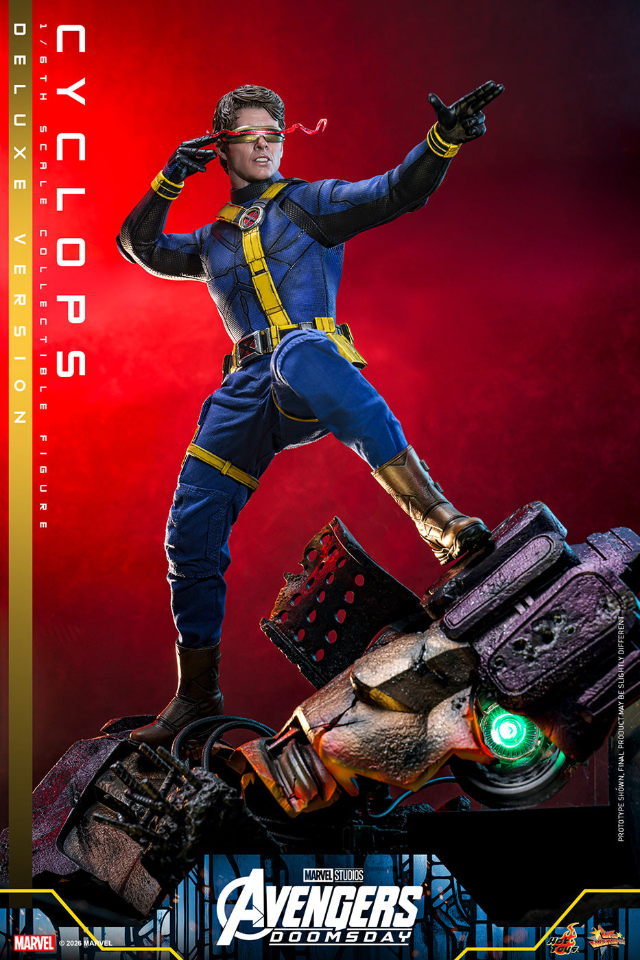 SPECIAL ORDER Hot Toys - Movie Masterpiece - Avengers: Doomsday - Cyclops: Deluxe Edition 1/6 [JP]