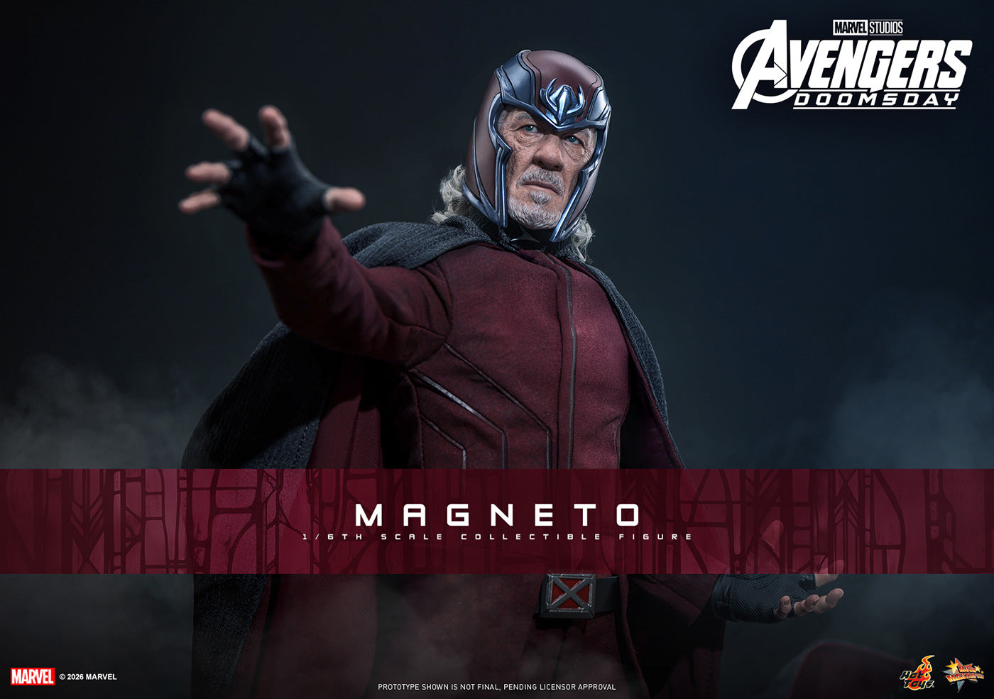 SPECIAL ORDER Hot Toys - Movie Masterpiece - Avengers: Doomsday - Magneto 1/6 [JP]
