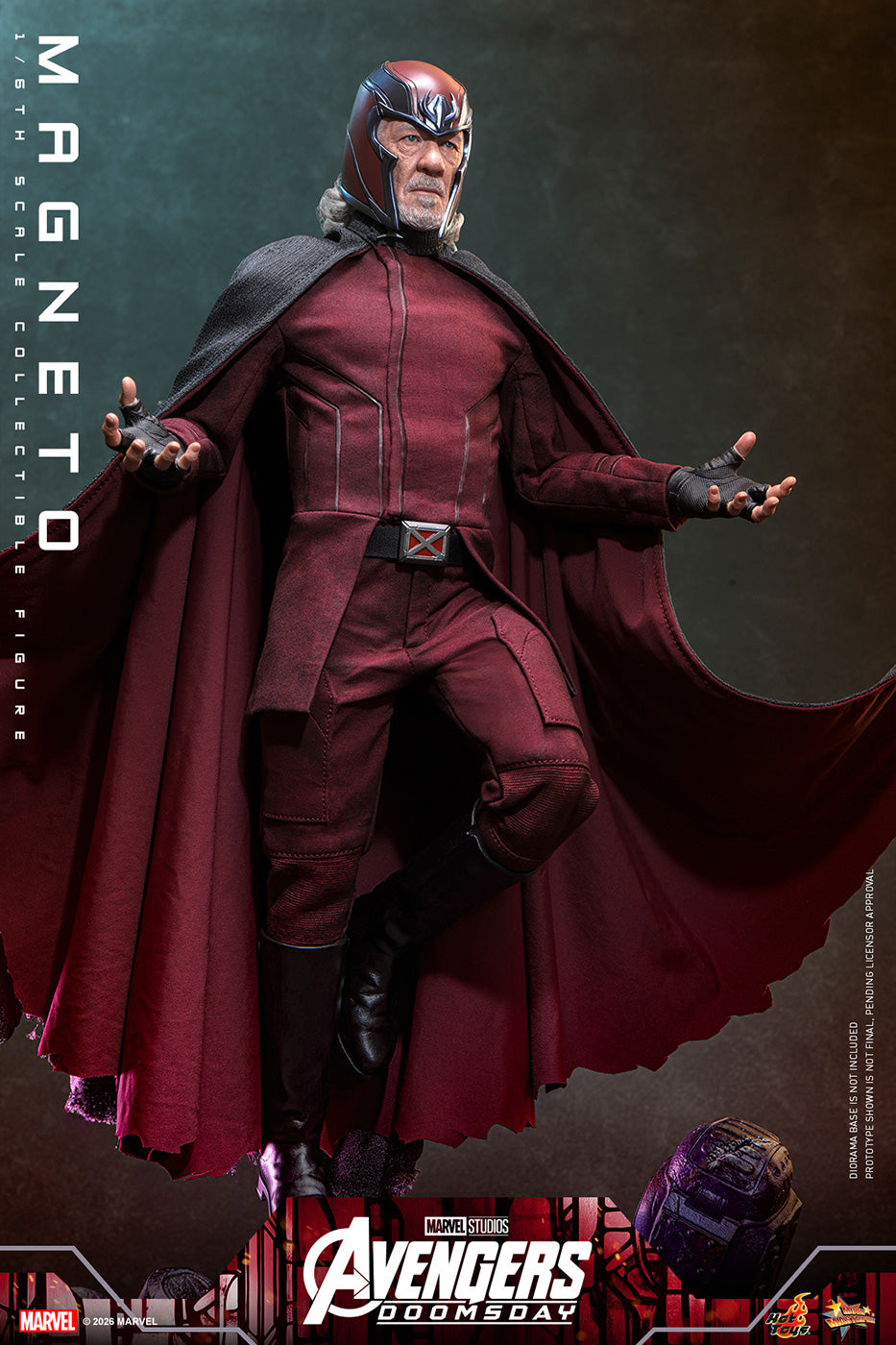 SPECIAL ORDER Hot Toys - Movie Masterpiece - Avengers: Doomsday - Magneto 1/6 [JP]