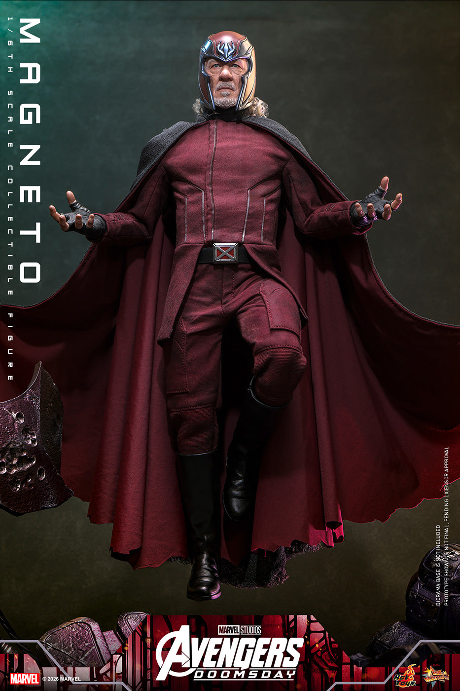 SPECIAL ORDER Hot Toys - Movie Masterpiece - Avengers: Doomsday - Magneto 1/6 [JP]