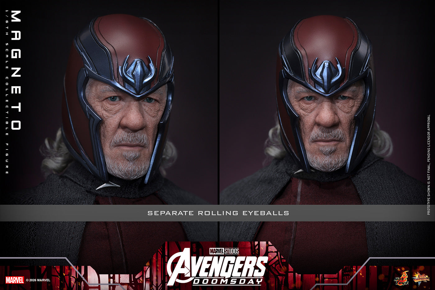 SPECIAL ORDER Hot Toys - Movie Masterpiece - Avengers: Doomsday - Magneto 1/6 [JP]