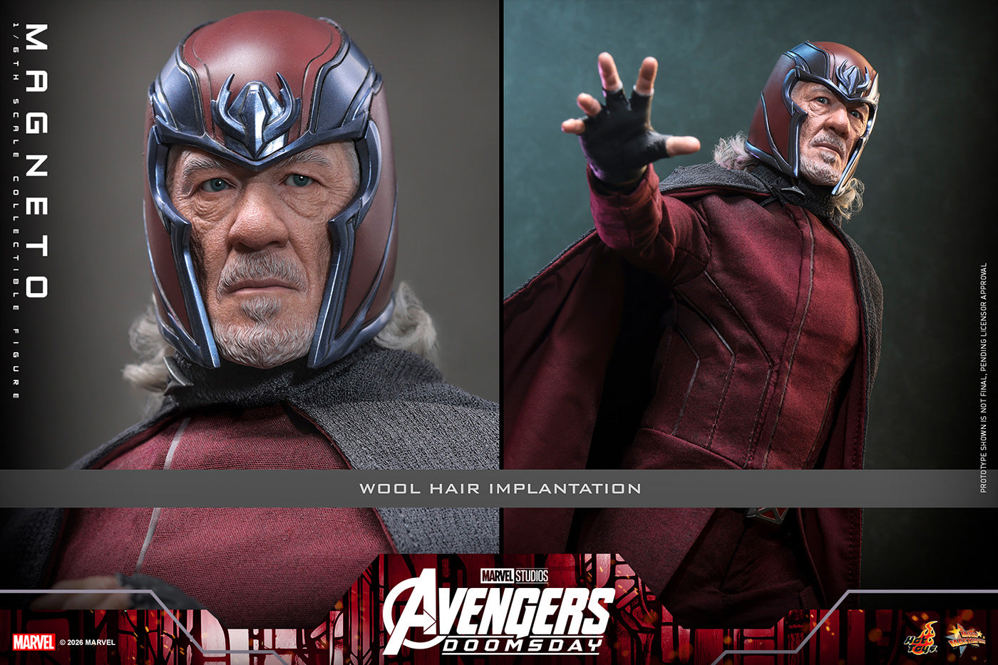 SPECIAL ORDER Hot Toys - Movie Masterpiece - Avengers: Doomsday - Magneto 1/6 [JP]